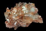 Natural, Red Quartz Crystal Cluster - Morocco #88904-1